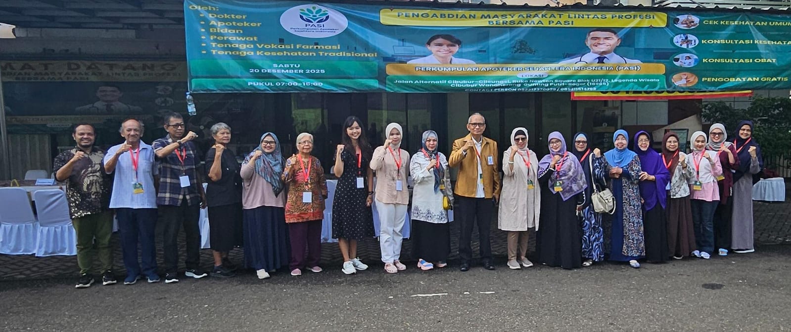 Pengabdian Masyarakat Lintas Profesi 2025 Bersama PASI